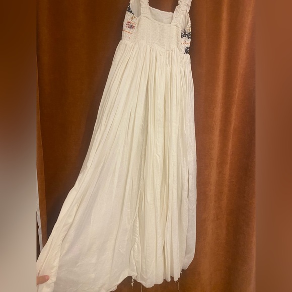 Show me your mumu white patchwork midi dress - Picture 4 of 13